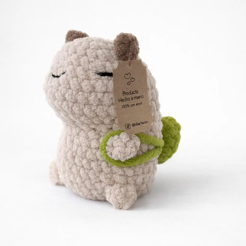 Capibara Amigurumi tejido a crochet de 0 25