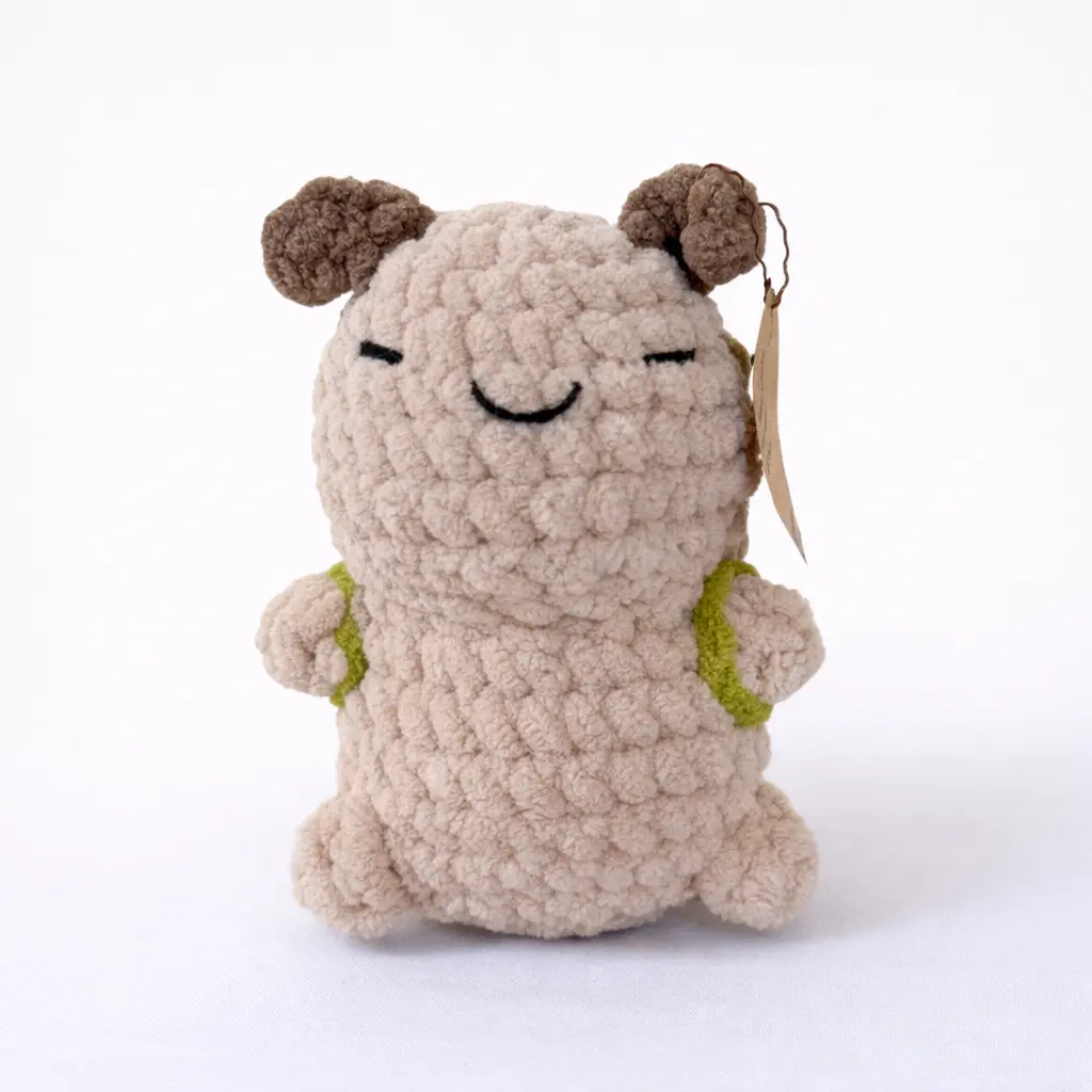 Capibara Amigurumi tejido a crochet vista 0 27