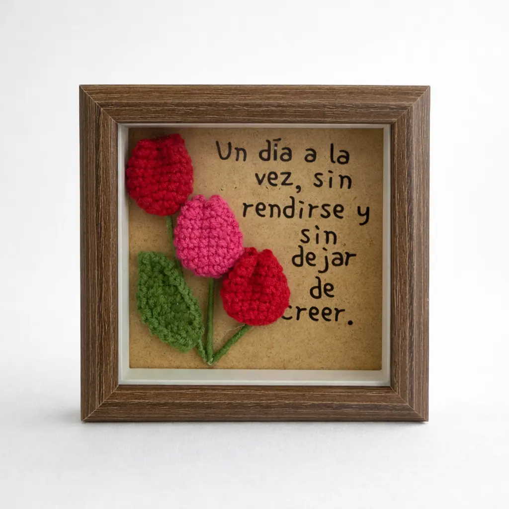 Cuadro decorativo pequeño llamado Un día a la vez00 16