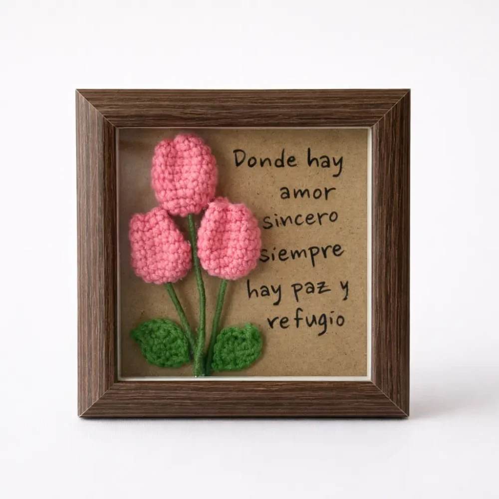 Cuadro pequeño - Donde hay amor