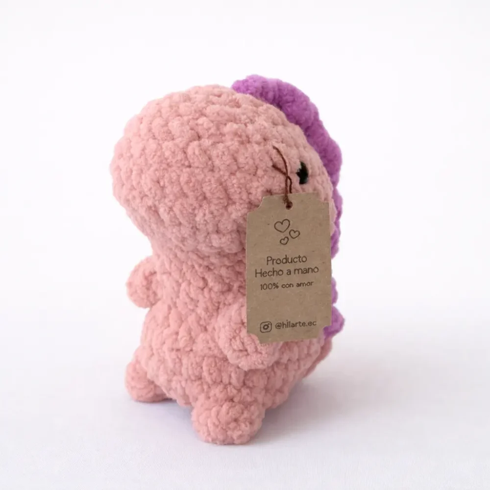Dinosaurio amigurumi