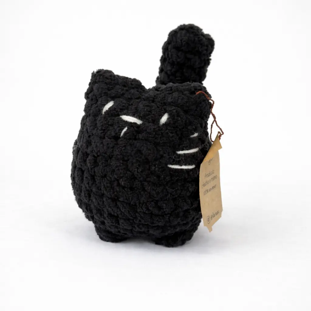 Gatito negro Amigurumi tejido a crochet 0 24