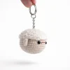 Llaverito de cabeza de ovejita tejida a crochet vista 57