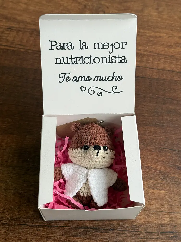 Nutria amigurumi tejido a crochet