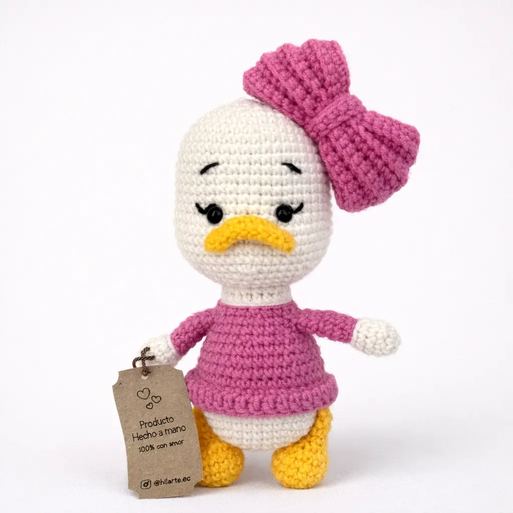 Patita Daisy Amigurumi tejido a crochet 0 10