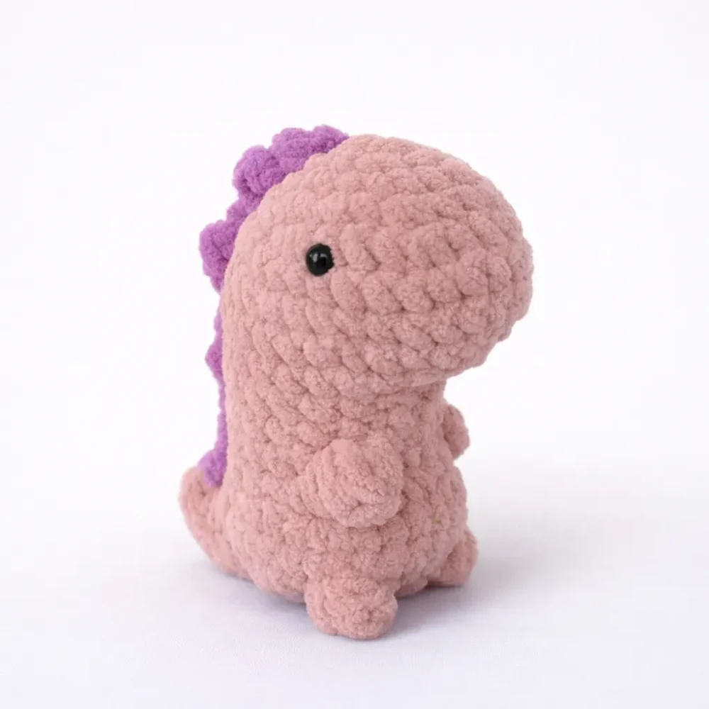 Dinosaurio amigurumi