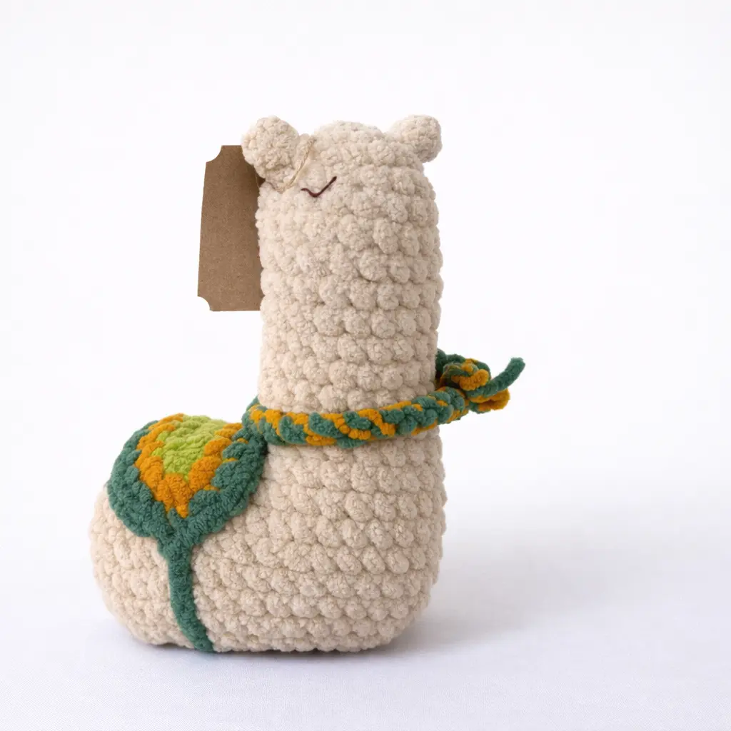 llama Amigurumi tejido a crochet vista 0 29