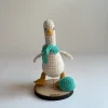 Patito amigurumi tejido a crochet vista 1