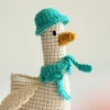 Patito amigurumi tejido a crochet vista 2